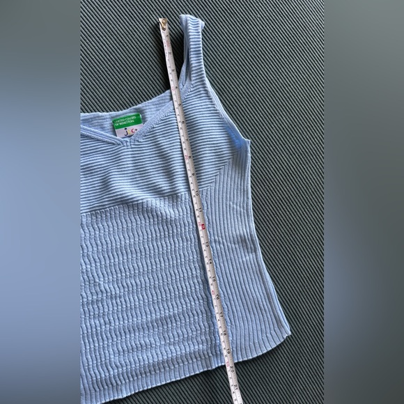 United Colors of Benetton Ribbed Knit tank top Size S - Picture 1 of 5